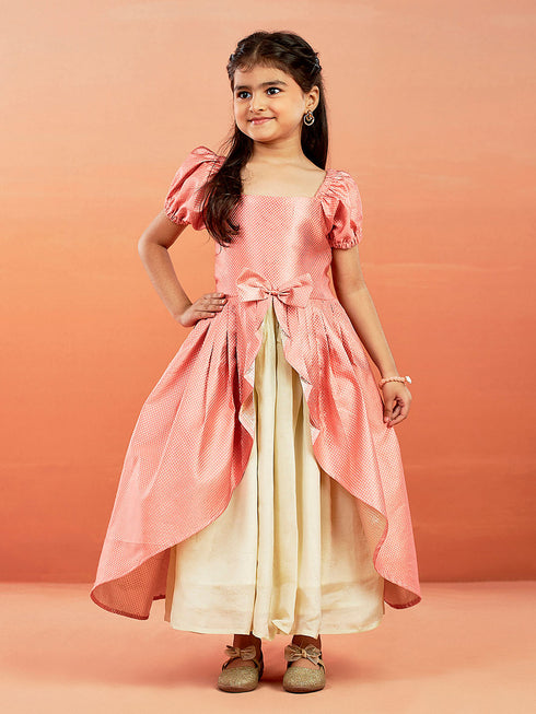 Girl's' Pink Gown